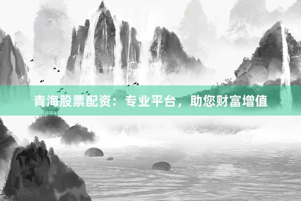 青海股票配资：专业平台，助您财富增值